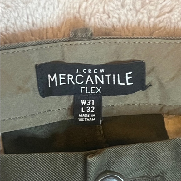 J. Crew Mercantile Slim Olive Chinos - Picture 2 of 10